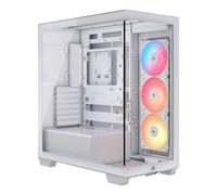 Corsair Case PC Midi Tower Bianco RGB con Ventole da 120 mm