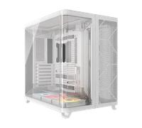 CORSAIR Case per PC mid-tower a tripla camera AIR 5400 RS-R ARGB - Bianco