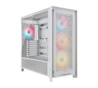 CORSAIR CASE PER PC MID-TOWER CON FLUSSO D’ARIA ELEVATO FRAME 5000D RS ARGB - BIANCO