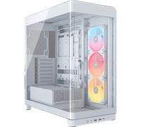 CORSAIR Case per PC mid-tower FRAME 4500X LX-R RGB iCUE LINK con vetro panoramico - Bianco