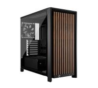 CORSAIR Case per PC mid-tower modulare FRAME 4000D WOOD RS - Nero/Noce