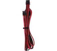 Corsair Cavi Protetti Singolarmente con Guaina EPS12V/ATX12V Type 4 Gen 4 Premium - Rosso/Nero