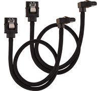 Cavo SATA Corsair Premium schermato 6 Gbps 30 cm connettore 90° Nero
