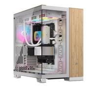 Corsair CC-9011284-WW computer case Midi Tower Bamboo, Bianco (CORSAIR 6500X MID