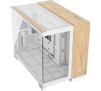 Corsair CC-9011288-WW computer case Midi Tower Bamboo, Bianco (CORSAIR 2500X MICRO ATX CASE WHT/BAMBOO)
