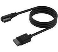 Corsair iCUE LINK Cable, 1x 600mm con Connettore 90 - Nero CL-9011122-WW