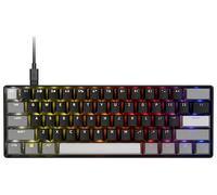 CORSAIR CLIPPER PRO MINI 60 Hall Effect FPS Gaming Keyboard - Rapid Trigger, SOCD, 8000Hz, Azionamento regolabile, IP57 Water & Dust, PBT Double Shot, Wired, RGB, US QWERTY, per PC Windows & Mac