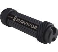 Corsair CMFSS3B Flash Survivor Stealth v2 Chiavetta da 32 GB con Interfaccia USB 3.0, Design Militare Rugged, Impermeabile Sino a 200 m, Nero