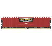 Corsair CMK8GX4M1A2400C16R Vengeance Lpx, Rosso, 1 x 8 gb
