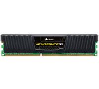 Corsair CML4GX3M1A1600C9 Vengeance Low Profile Memoria per Desktop a Elevate Prestazioni da 4 GB (1x4 GB), DDR3, 1600 MHz, CL9, con Supporto XMP, Nero