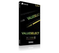 Corsair CMV4GX4M1A2400C16 ValueSelect Memoria RAM da 4 GB, DDR4, 2400 MHz, C16 Mainstream Notebook, Nero