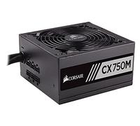 Corsair CX 750M alimentatore per computer 750 W ATX Nero - Unità alimentatori (750 W, 100-240 V, 47-63 Hz, 6-12 A, 12V,+3.3V,+5V,+5Vsb,12V, Attivo)