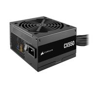 CORSAIR CX550 ATX 550W Alimentazione - Certificazione 80 PLUS Bronze - Bassa Rumorosità - Cavi con Guaina - Non Modulare - EU - Nero