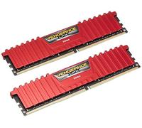 Corsair Default Corsair CMK32GX4M2A2666C16R Vengeance LPX Kit di Memoria RAM da 32 GB, DDR4, 2666 MHz, CL16, DIMM 240-PIN, Rosso, 2 X 16 GB