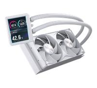 CORSAIR Dissipatore a liquido per CPU NAUTILUS II 240 RS LCD - Bianco