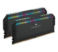 Corsair Dominator Platinum RGB DDR5 6000MHz C36, Nero - 32GB (2x16GB) CMT32GX5M2E6000C36