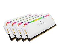 CORSAIR DOMINATOR PLATINUM RGB kit memoria da 64GB (4x16GB) DDR4 3600 (PC4-28800) C18 1.35V - Bianco