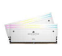 Corsair Dominator Titanium RGB DDR5 6000MHz C30, Bianco - 32GB (2x16GB) CMP32GX5M2B6000C30W