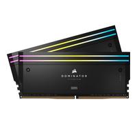 CORSAIR DOMINATOR TITANIUM RGB DDR5 RAM 48GB (2x24GB) DDR5 6000MHz CL30 Intel XMP iCUE Compatibile Per Computer - Nero (CMP48GX5M2B6000C30)