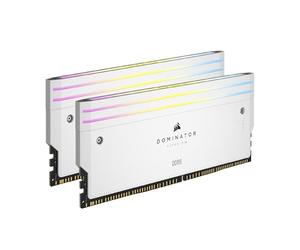 CORSAIR DOMINATOR TITANIUM DDR5 RGB Kit di Potenziamento Della Luce - 2x Moduli - 0 GB RAM - CORSAIR Compatibile con iCUE - Bianco