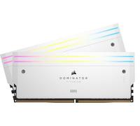 CORSAIR DOMINATOR TITANIUM RGB DDR5 RAM 32GB (2x16GB) 6000MHz CL30-36-36-76 1.40V AMD EXPO Intel XMP 3.0 Memoria per Computer - Bianco (CMP32GX5M2B6000Z30W)
