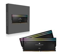 CORSAIR DOMINATOR TITANIUM RGB DDR5 RAM 32GB (2x16GB) DDR5 6000MHz CL30 Intel XMP iCUE Memoria Compatibile Per Computer - Nero (CMP32GX5M2B6000C30)