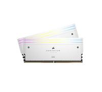 CORSAIR DOMINATOR TITANIUM RGB DDR5 RAM 64GB (2x32GB) DDR5 6000MHz CL30 Intel XMP iCUE Memoria Compatibile Per Computer - Bianco (CMP64GX5M2B6000C30W)