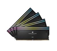 CORSAIR DOMINATOR TITANIUM RGB DDR5 RAM 64GB (4x16GB) DDR5 6000MHz CL36 Intel XMP iCUE Compatibile Per Computer - Nero (CMP64GX5M4B6000C36)