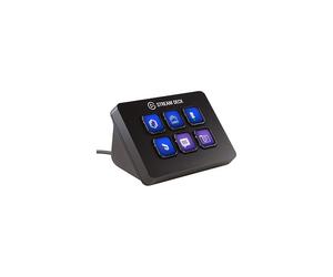 Corsair Elgato Stream Deck Mini - Controller per la creazione di contenuti dal vivo con sei tasti LCD personalizzabili, per Windows 1