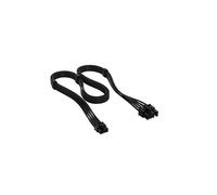CORSAIR Elite Premium Type 5 con Guaina Individuale cavi alimentatore PCIe a 8 Pin (6+2 Split) - Guaina in paracord a tripla maglia, compatibile con PSU Corsair Type 5 - Nero