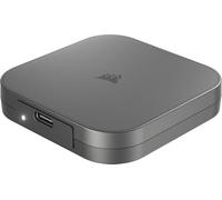 CORSAIR EX300U 1TB SSD Esterno Portatile USB-C - Connessione USB 3.2 Type-C Gen2, Plug and Play, MagSafe, Cavo Incluso - PC Windows, MacOS, iOS, iPadOS, Android - Grigio