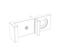 CORSAIR FRAME 4000D Replacement InfiniRail Fan Mounts (12pcs), White