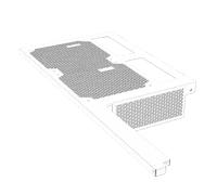 CORSAIR FRAME 4000D Replacement PSU Shroud, White