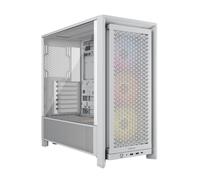 CORSAIR FRAME 4000D RS ARGB Case modulare Mid-Tower ATX per PC - Bianco | Flusso