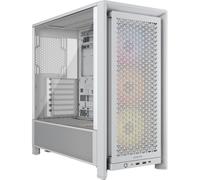 Corsair FRAME 4000D RS ARGB Semi-Tower E-ATX Vetro Temperato USB-C Bianco