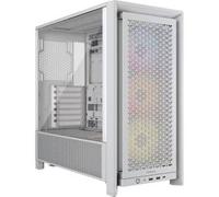 Corsair FRAME 4000D RS ARGB White Midi Tower Vetro Temperato No-Power Mini-ITX/mATX/ATX/E-ATX
