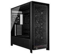 CORSAIR FRAME 5000D RS Modulare Flusso d'aria Elevato Mid-Tower PC Case - 4x Ventole RS Preinstallate, Sistema di Montaggio Delle Ventole InfiniRail, Scheda Madre a Connettore Inverso - Nero
