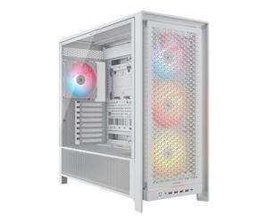 Corsair FRAME 5000D RS ARGB, Midi Tower, PC, Weis, ATX, EATX, micro ATX, Mini-IT