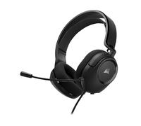 Corsair HS35 v2 Cuffie da gioco multipiattaforma cablate - Microfono omnidirezionale flessibile - Connessione universale da 3,5 mm - PC, Mac, PS5, PS4, Xbox, Nintendo Switch, Mobile - Carbon