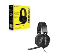 CORSAIR HS55 STEREO CUFFIE GAMING, Black