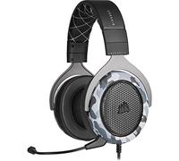 Corsair HS60 HAPTIC Cuffia Gaming Stereo con Tecnologia (Bassi Aptici Realizzati Tramite Taction Technology, Padiglioni Regolabili in Morbido Memory Foam, Microfono Rimovibile) Camo