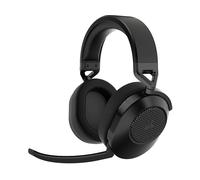 Corsair HS65 WIRELESS Cuffia Gaming con Microfono - Wireless a Bassa latenza con Banda da 2,4 Ghz o Bluetooth, Audio Dolby® Surround Sound 7.1, Leggere, Microfono Omnidirezionale - Carbonio