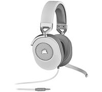 Corsair HS65 SURROUND Cuffie da Gioco Cablate Multipiattaforma - Dolby 7.1 Suono Surround - SonarWorks SoundID - Compatibili con iCUE - PC, Mac, PS5, PS4, Xbox, Nintendo Switch, Mobile - Bianco