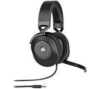 Corsair HS65 SURROUND Cuffie da Gioco Cablate Multipiattaforma - Dolby 7.1 Suono Surround - SonarWorks SoundID - Compatibili con iCUE - PC, Mac, PS5, PS4, Xbox, Nintendo Switch, Mobile - Carbonio