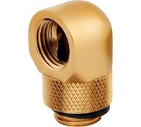 Corsair Hydro X Series Confezione rotativa a 90° da 2 adattatori Oro