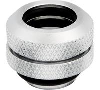Corsair Raccordi Hydro X XF Hardline da 12 mm – Confezione da 4, BSPP G1/4, Doppia O-ring, Cromato