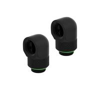 Corsair Hydro X Serie, Adattatore Rotary 90°, Confezione Doppia (BSPP G1/4" File