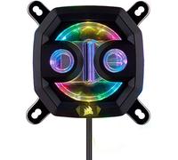 Corsair Hydro X Serie, XC7 RGB Waterblock per CPU per Intel 115X/AMD AM4 Socket (Raffreddamento della CPU Senza Compromessi, Personalizzabili Illuminazione RGB, Semplicità di Installazione) Nero