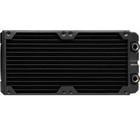 Corsair Hydro X Serie, XR5 280 mm Radiatore Sottile per Raffreddamento a Liquido, Doppi Supporti Ventole da 140 mm, Installazione Struttura di Rame di con Guide delle Viti Delle Ventole, Nero