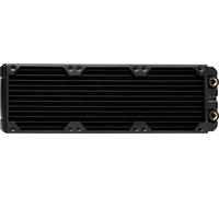 Corsair Hydro X Serie, XR5 360 mm Radiatore Spessore per Raffreddamento a Liquido, Tripli Supporti Ventole da 120 mm, Installazione Struttura di Rame di con Guide delle Viti Delle Ventole, Nero